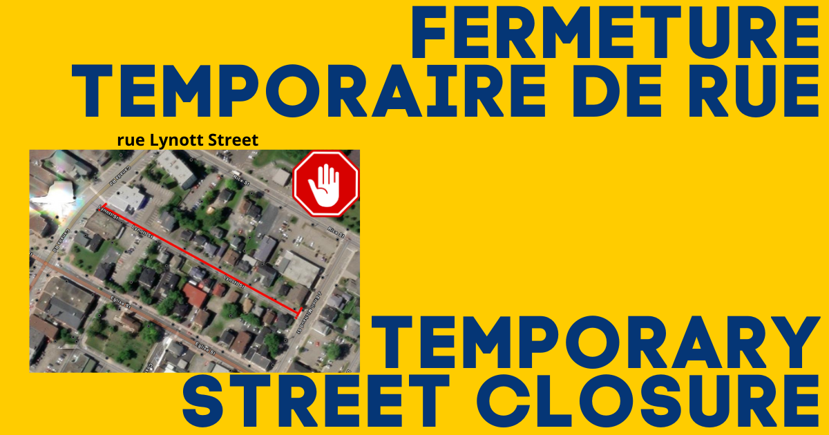 Temporary closure of Lynott Street