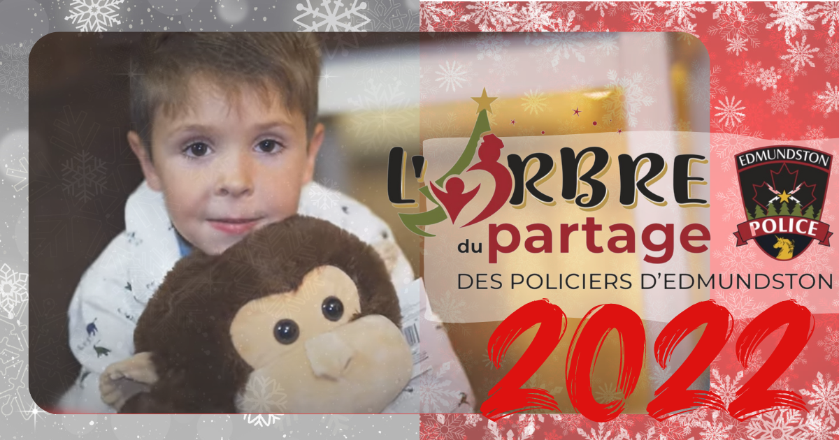 The edmundston police force sharing tree returns this year!