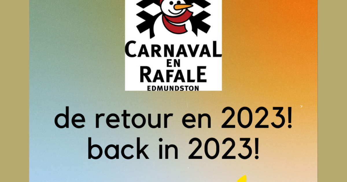 Le carnaval en rafale mise sur un retour en 2023!