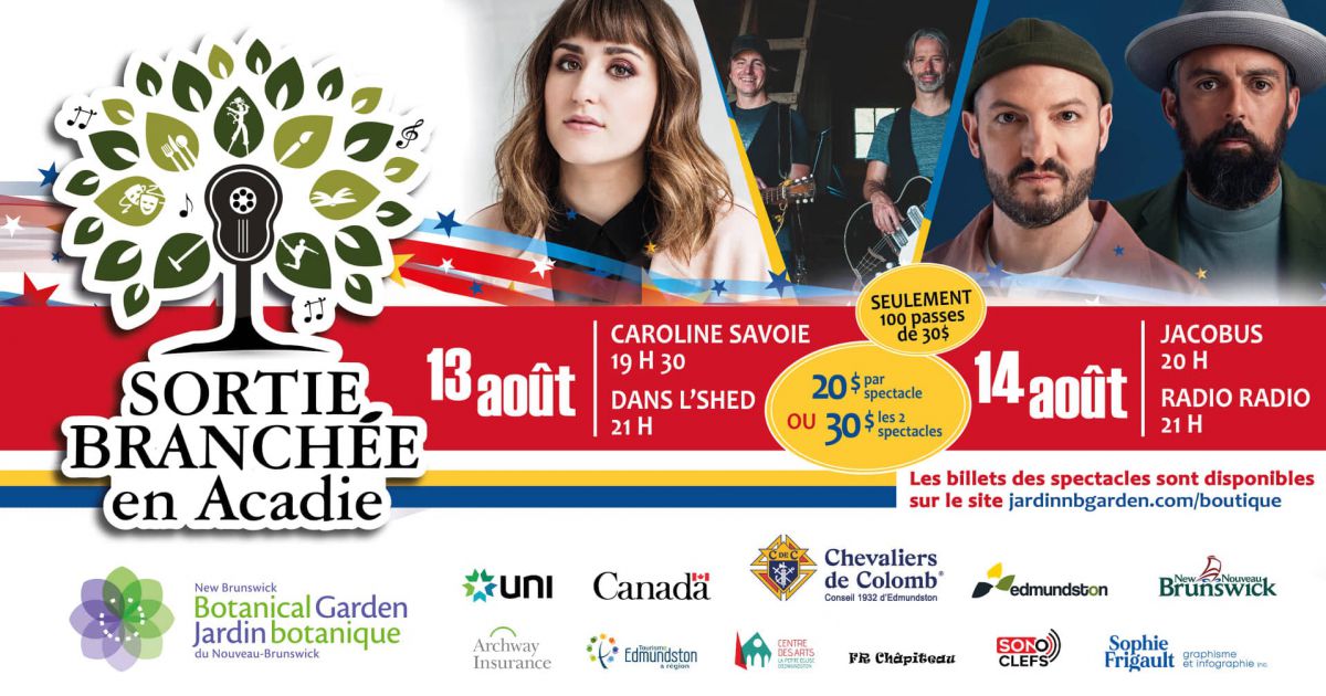 Great shows coming up for acadian day!