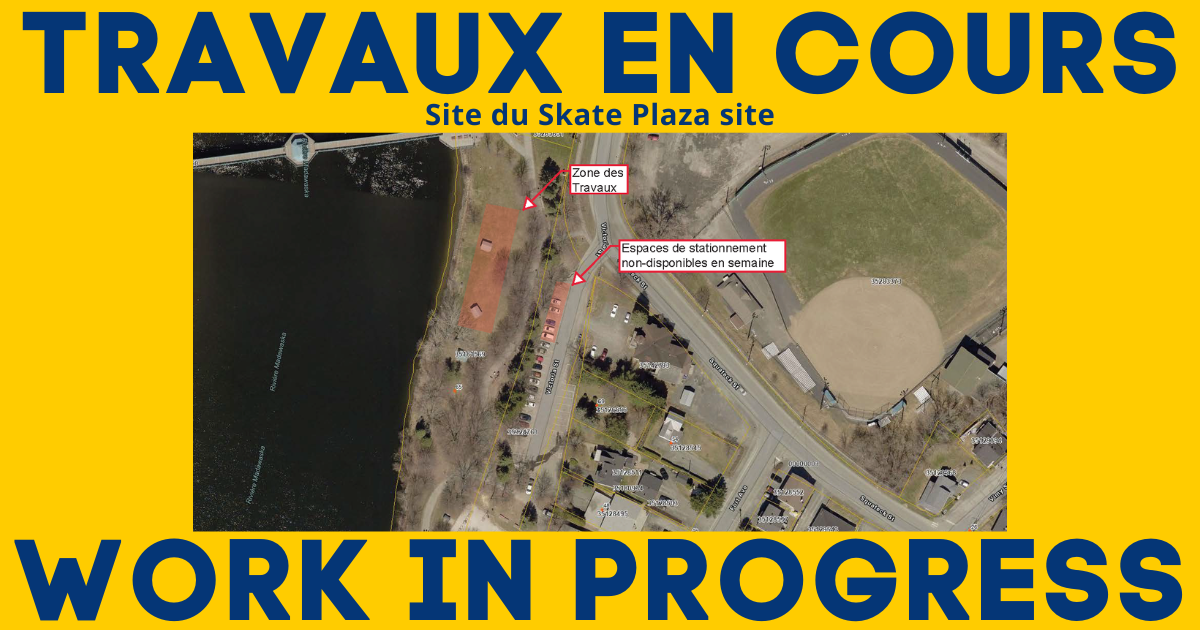 Preparatory work started at the Skate Plaza