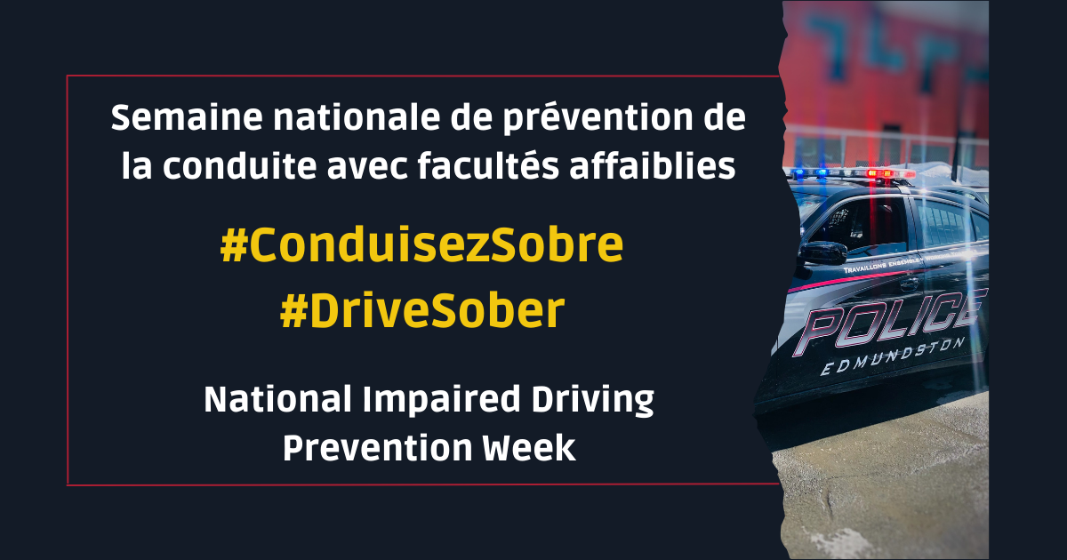 National Impaired Driving Prevention Week