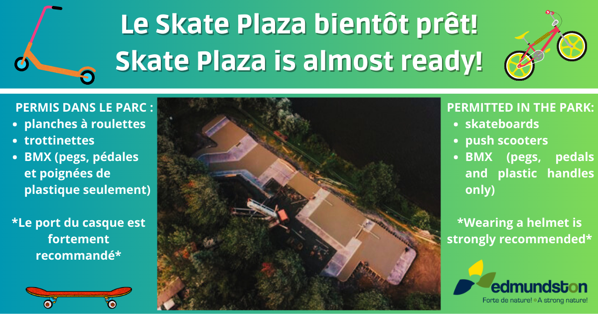 Le Skate Plaza bientôt prêt à accueillir les adeptes!