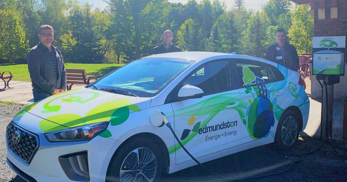 A first hybrid vehicle for Edmundston Energy